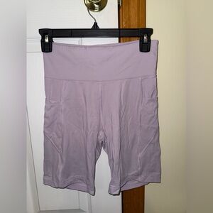 Aeropostale Women's Light Purple Bike Shorts